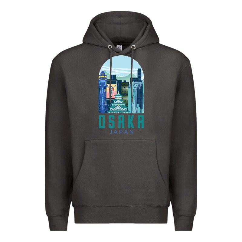 Osaka Japan Premium Hoodie by artisFamous | Teevron