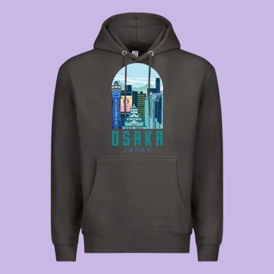 Osaka Japan Premium Hoodie Designed By Artisfamous