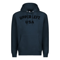 Navy upper left usa Premium Hoodie - artisFamous