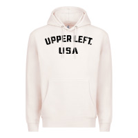 Pale Pink upper left usa Premium Hoodie - artisFamous