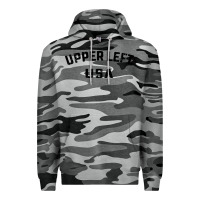 Slate Camo upper left usa Premium Hoodie - artisFamous