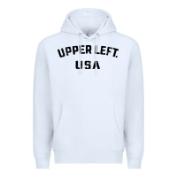 White upper left usa Premium Hoodie - artisFamous