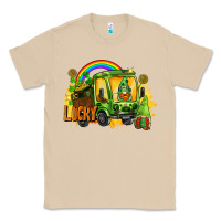 Mushroom lucky gnomes truck St. Patrick's Day Classic Tee - FaDigitalArtStudio