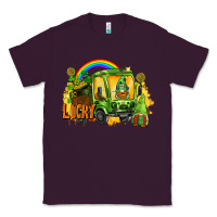 Plum lucky gnomes truck St. Patrick's Day Classic Tee - FaDigitalArtStudio