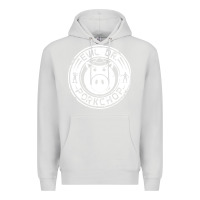 Dove Grey evil dr porkchop Premium Hoodie - artisFamous