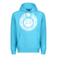 Ocean Blue evil dr porkchop Premium Hoodie - artisFamous