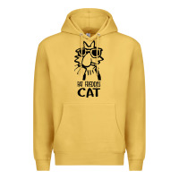 Antique Gold fat freddys cat Premium Hoodie - artisFamous