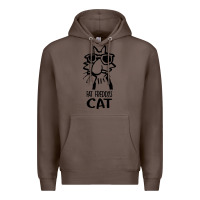 Coffee fat freddys cat Premium Hoodie - artisFamous