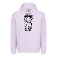 Lilac fat freddys cat Premium Hoodie - artisFamous
