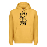 Mustard fat freddys cat Premium Hoodie - artisFamous