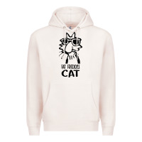 Pale Pink fat freddys cat Premium Hoodie - artisFamous