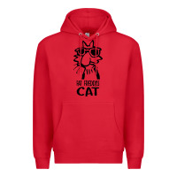 Red fat freddys cat Premium Hoodie - artisFamous