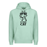 Seafoam fat freddys cat Premium Hoodie - artisFamous