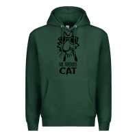 Sports Green fat freddys cat Premium Hoodie - artisFamous