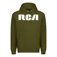 Army Green rca records Premium Hoodie - artisFamous