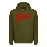 Army Green epic records Premium Hoodie - artisFamous