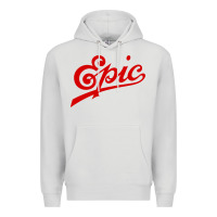 Dove Grey epic records Premium Hoodie - artisFamous