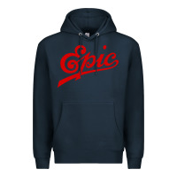 Navy epic records Premium Hoodie - artisFamous