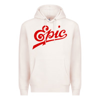 Pale Pink epic records Premium Hoodie - artisFamous