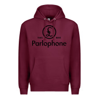 Burgundy parlophone records Premium Hoodie - artisFamous