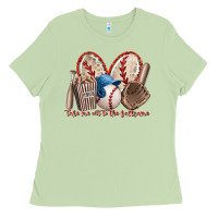 Matcha take me out to the ballgame Ladies Tee - RacoonDesign