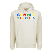 Oatmeal Heather commit tax fraud Premium Hoodie - artisFamous
