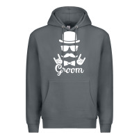 Rock groom bachelor party Premium Hoodie - artisFamous
