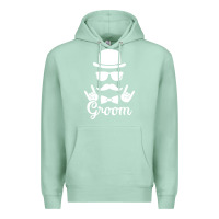 Seafoam groom bachelor party Premium Hoodie - artisFamous