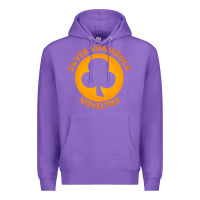 Purple silver shamrock novelties Premium Hoodie - artisFamous