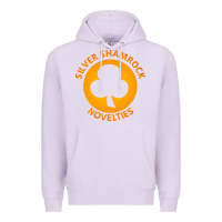 Lilac silver shamrock novelties Premium Hoodie - artisFamous