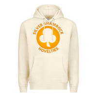 Sandshell silver shamrock novelties Premium Hoodie - artisFamous