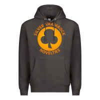 Smoke silver shamrock novelties Premium Hoodie - artisFamous