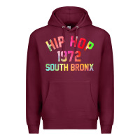 Burgundy hip hop 1972 south bronx Premium Hoodie - artisFamous