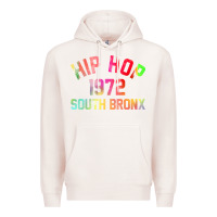 Pale Pink hip hop 1972 south bronx Premium Hoodie - artisFamous