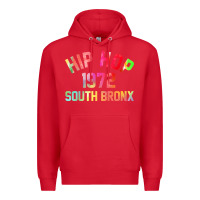 Red hip hop 1972 south bronx Premium Hoodie - artisFamous