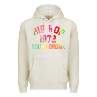 Oatmeal Heather hip hop 1972 south bronx Premium Hoodie - artisFamous