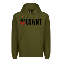 Army Green uswnt Premium Hoodie - artisFamous