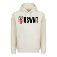 Oatmeal Heather uswnt Premium Hoodie - artisFamous