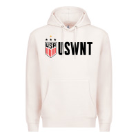 Pale Pink uswnt Premium Hoodie - artisFamous