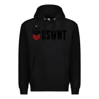 Black uswnt Premium Hoodie - artisFamous