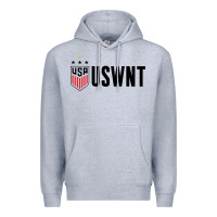 Heather Grey uswnt Premium Hoodie - artisFamous