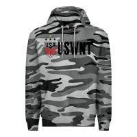 Slate Camo uswnt Premium Hoodie - artisFamous