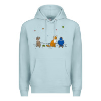 Blue Mist do a barrel roll! Premium Hoodie - artisFamous