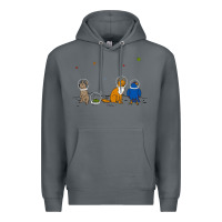 Rock do a barrel roll! Premium Hoodie - artisFamous