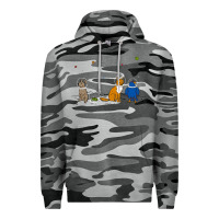 Slate Camo do a barrel roll! Premium Hoodie - artisFamous