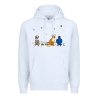 White do a barrel roll! Premium Hoodie - artisFamous