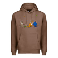 Chestnut do a barrel roll! Premium Hoodie - artisFamous