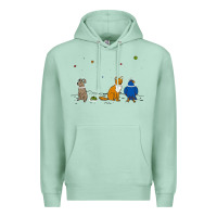 Seafoam do a barrel roll! Premium Hoodie - artisFamous