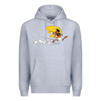 Heather Grey speedy gonzales v taz bugs bunny mexico Premium Hoodie - artisFamous