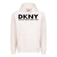Pale Pink dknys Premium Hoodie - artisFamous